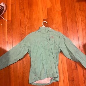 North face rain coat